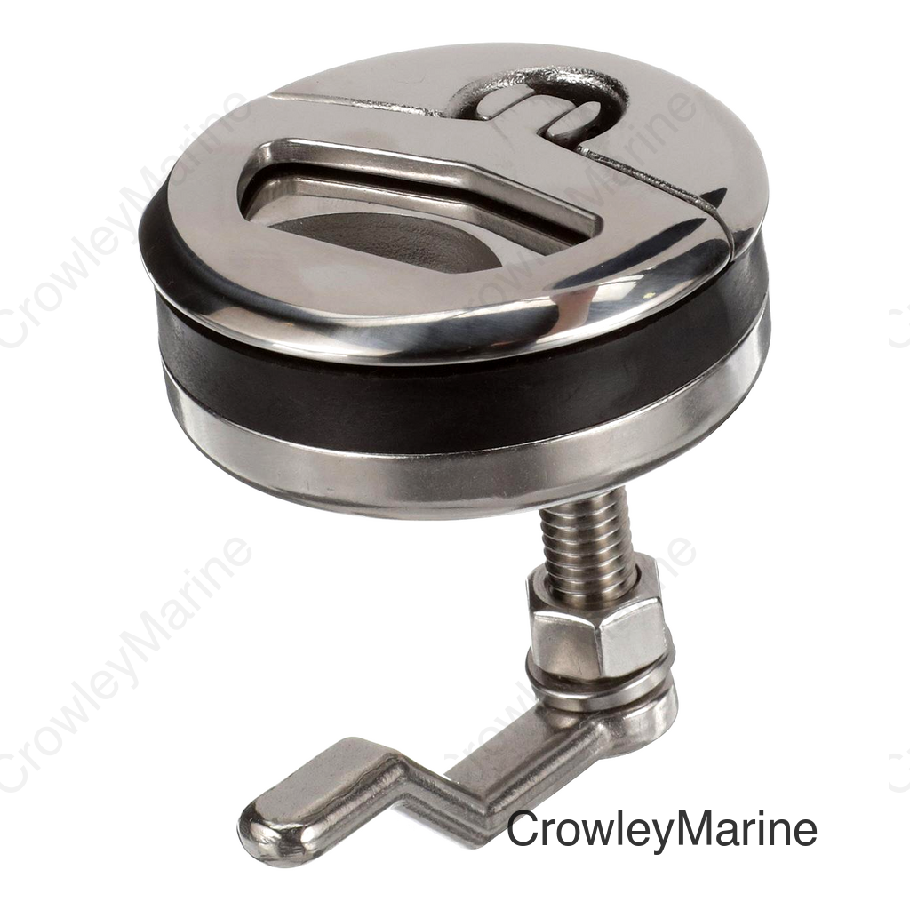 Seachoice Non-Locking Grand Compression Latch, 316 Stainless Steel, Square 2 In., Watertight