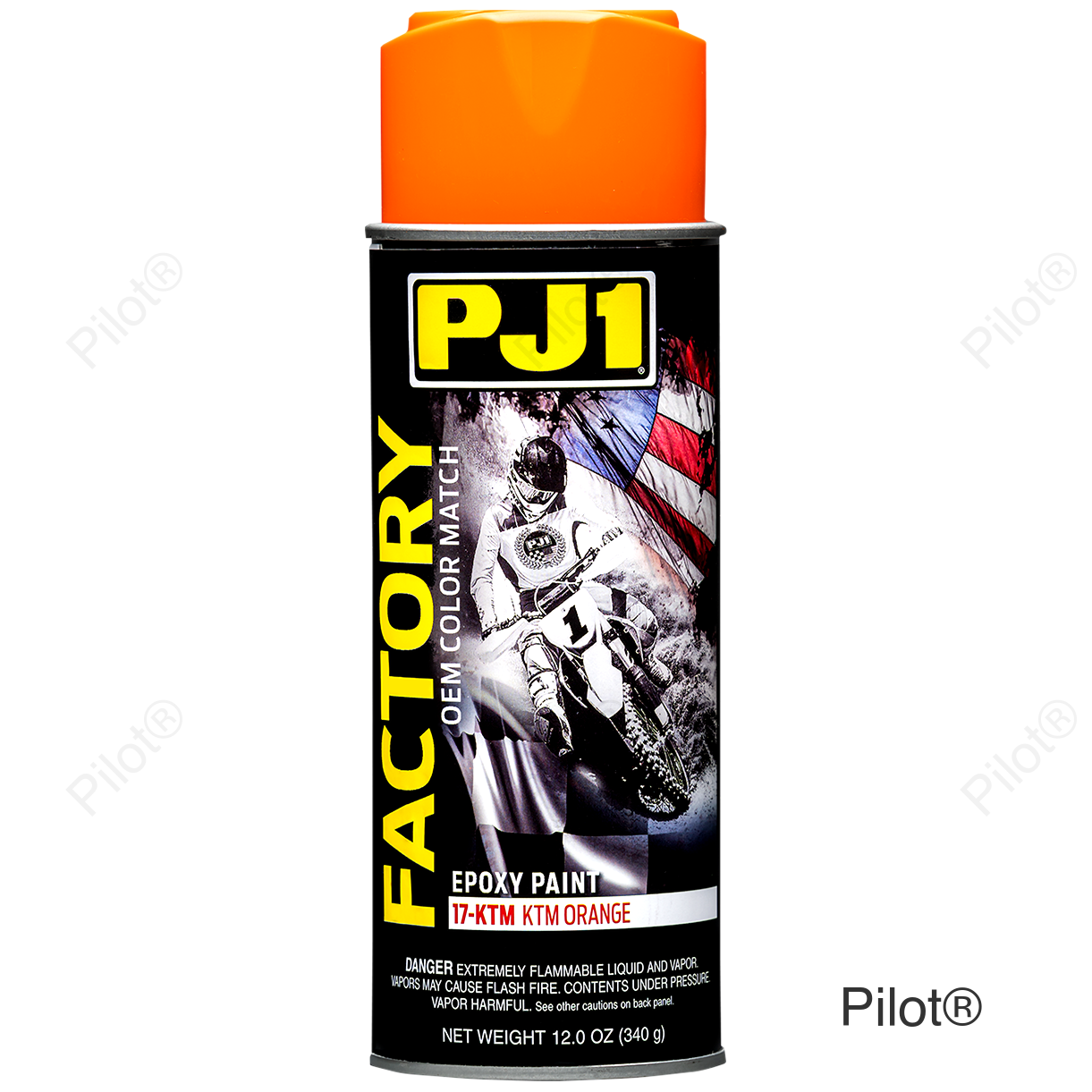 Factory Match Paint - KTM Orange '17-'18 - 12 oz. net wt. - Aerosol