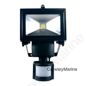 Single COB Solar Motion Activated Security Light with Integrated LED (22260)