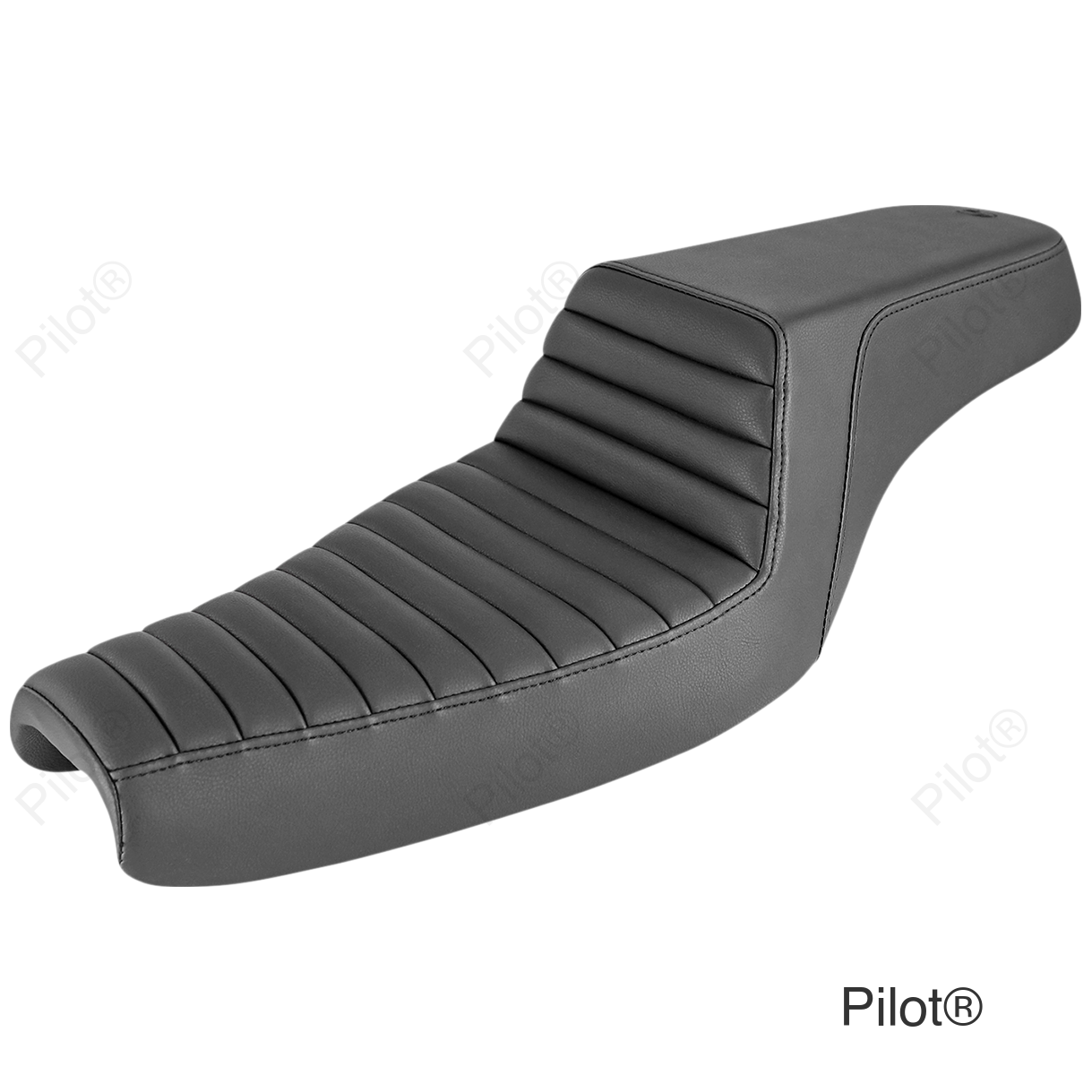 Step-Up Seat - Front Tuck-n-Roll - Black - XL