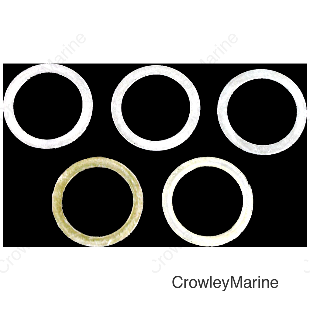 5/PK SPIDER SHIM KIT POL S/M