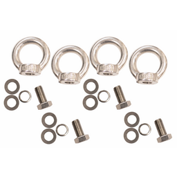 Fishbone Offroad Jeep Storage/Bed Rack Tie Down Kit Stainless Steel thumbnail-3