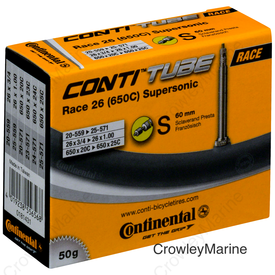 Continental Supersonic Tube - 26 / 650c x 20 - 25mm 60mm Presta Valve