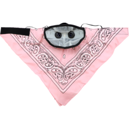 Bandana Dust Mask - Pink thumbnail-1