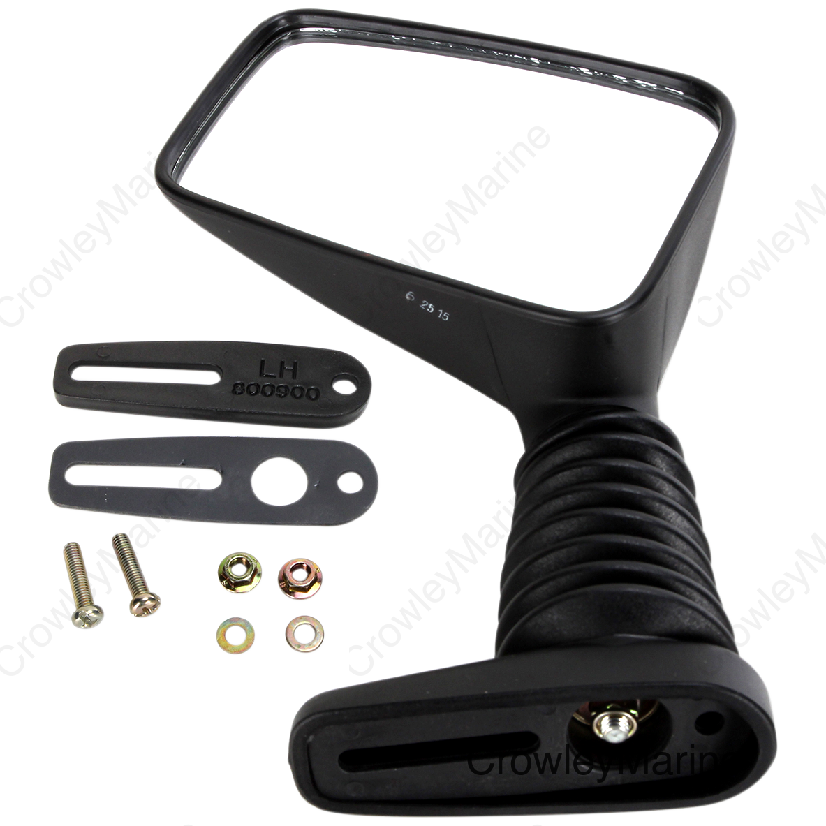 MIRROR PU ZR BLACK LH