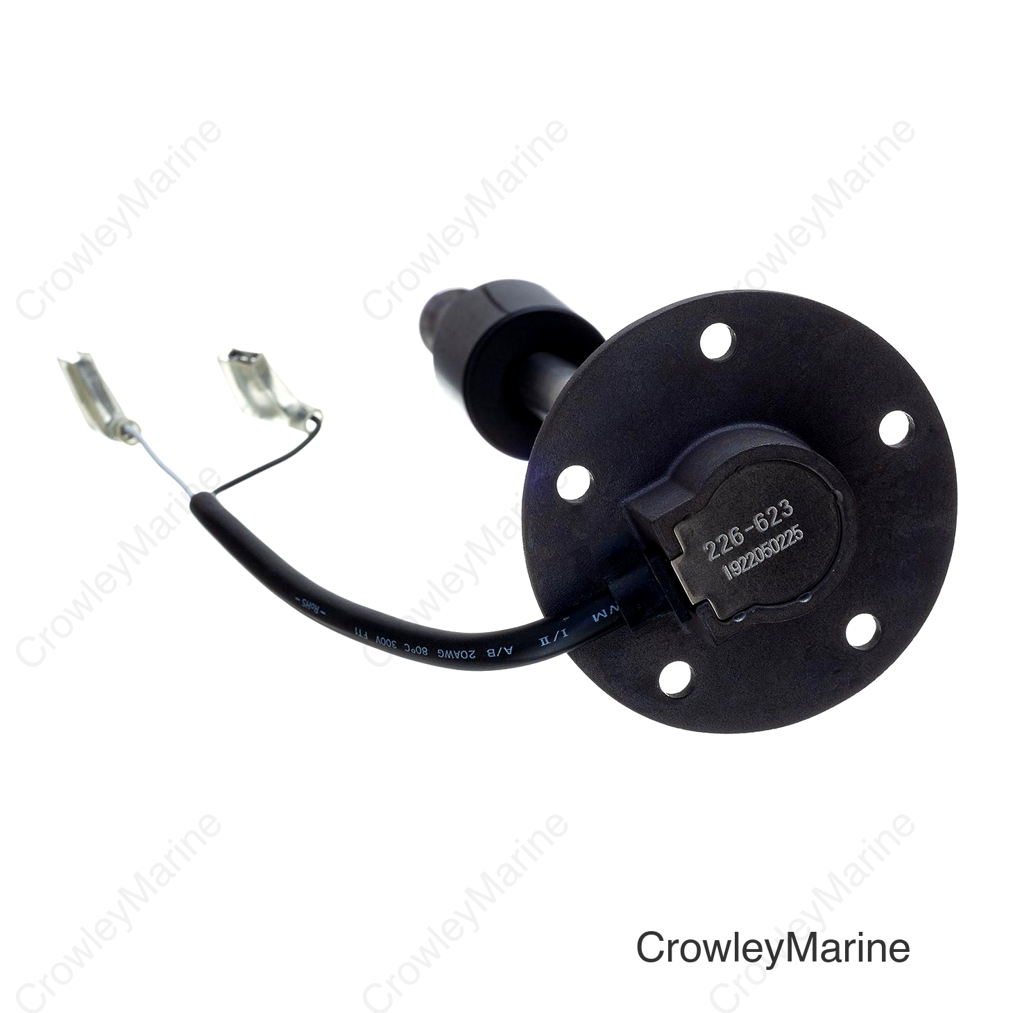 Seachoice Fuel Sending Unit, 9.2 in./230mm Tank, 33 (Full) & 240 (Empty) OHM Fuel, Includes Gasket