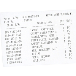 Water Pump Repair Kit thumbnail-4