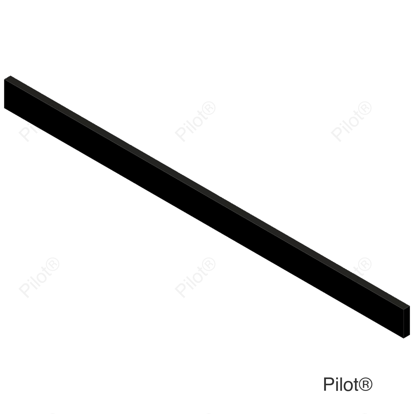 UHMW Poly Wear Bar - 66"