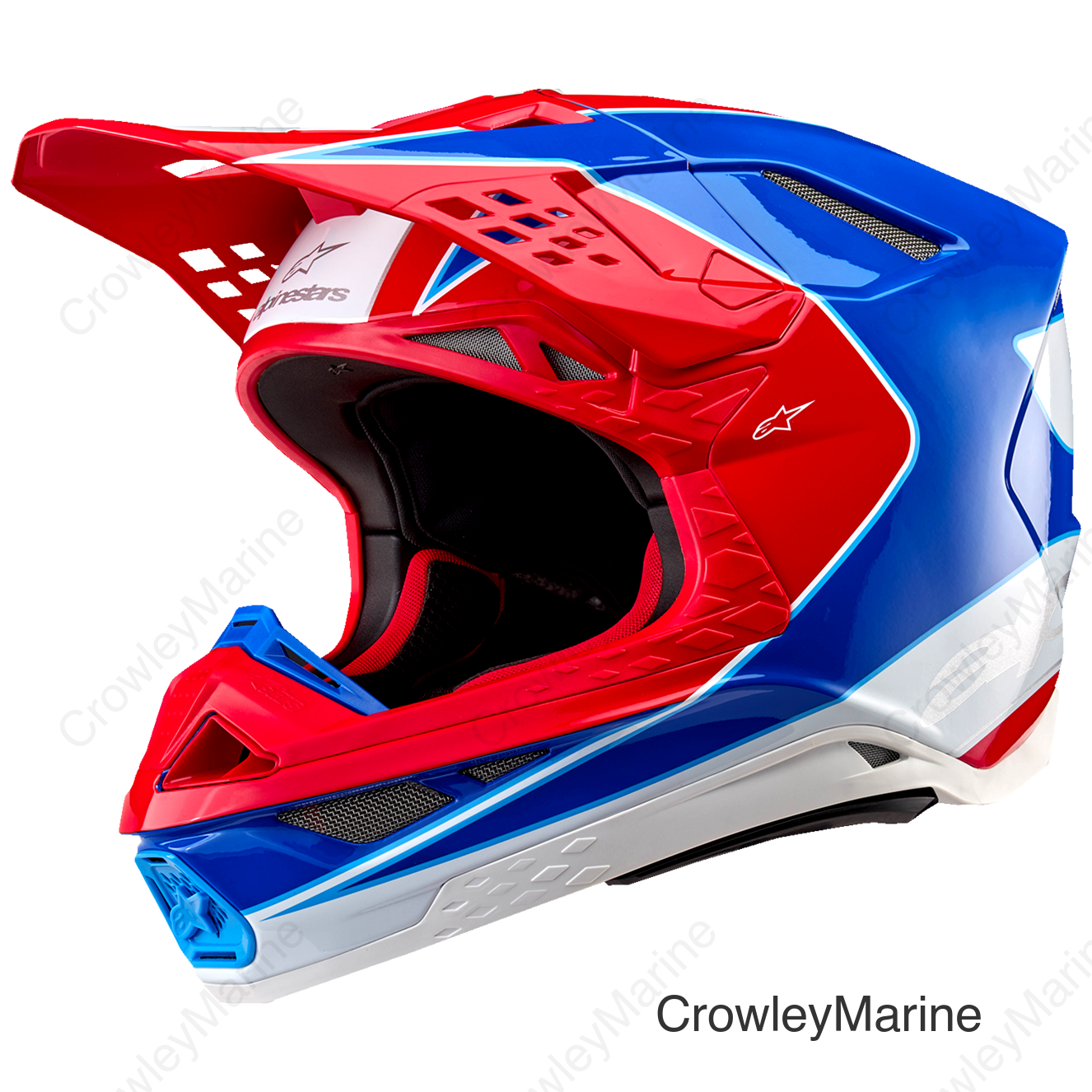Supertech M10 Helmet - Aeon - MIPS® - Gloss Bright Red/Blue - 2L