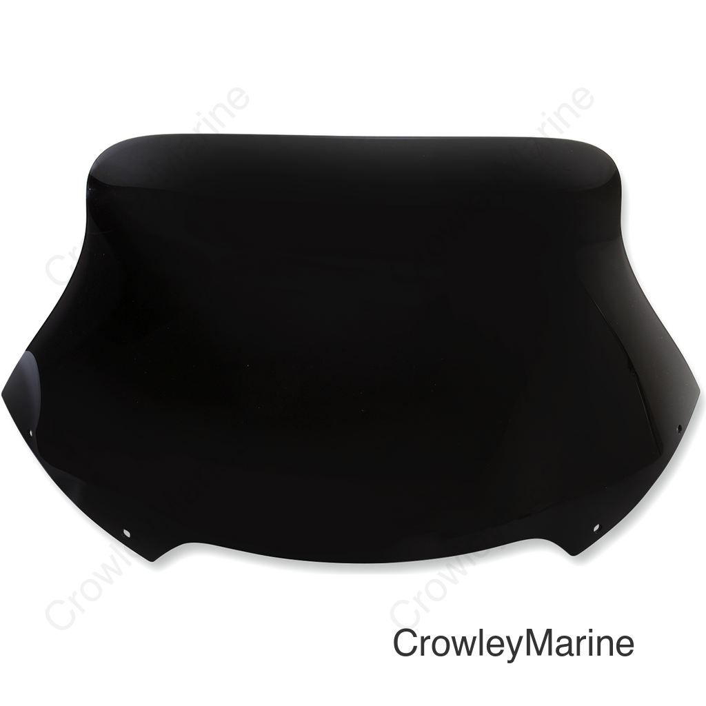 Spoiler Windshield - 10" - Dark Smoke - FLTR
