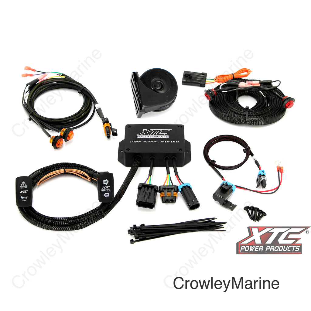 STD TURN SIGNAL KIT UNIVERSAL W/ HORN