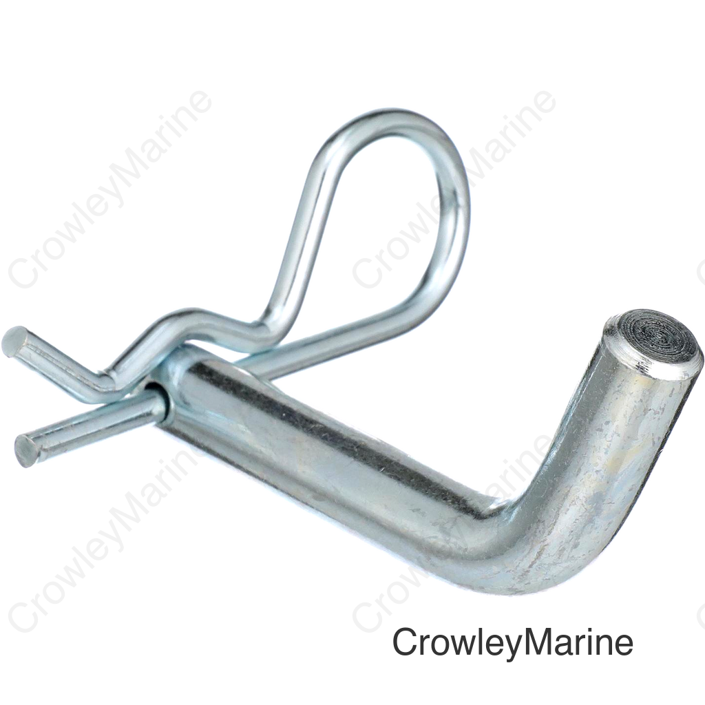 Seachoice Hitch Pin, 1/2 In., Trailer Receiver Clip Included