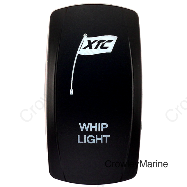 DASH SWITCH ROCKER FACE WHIP LIGHTS