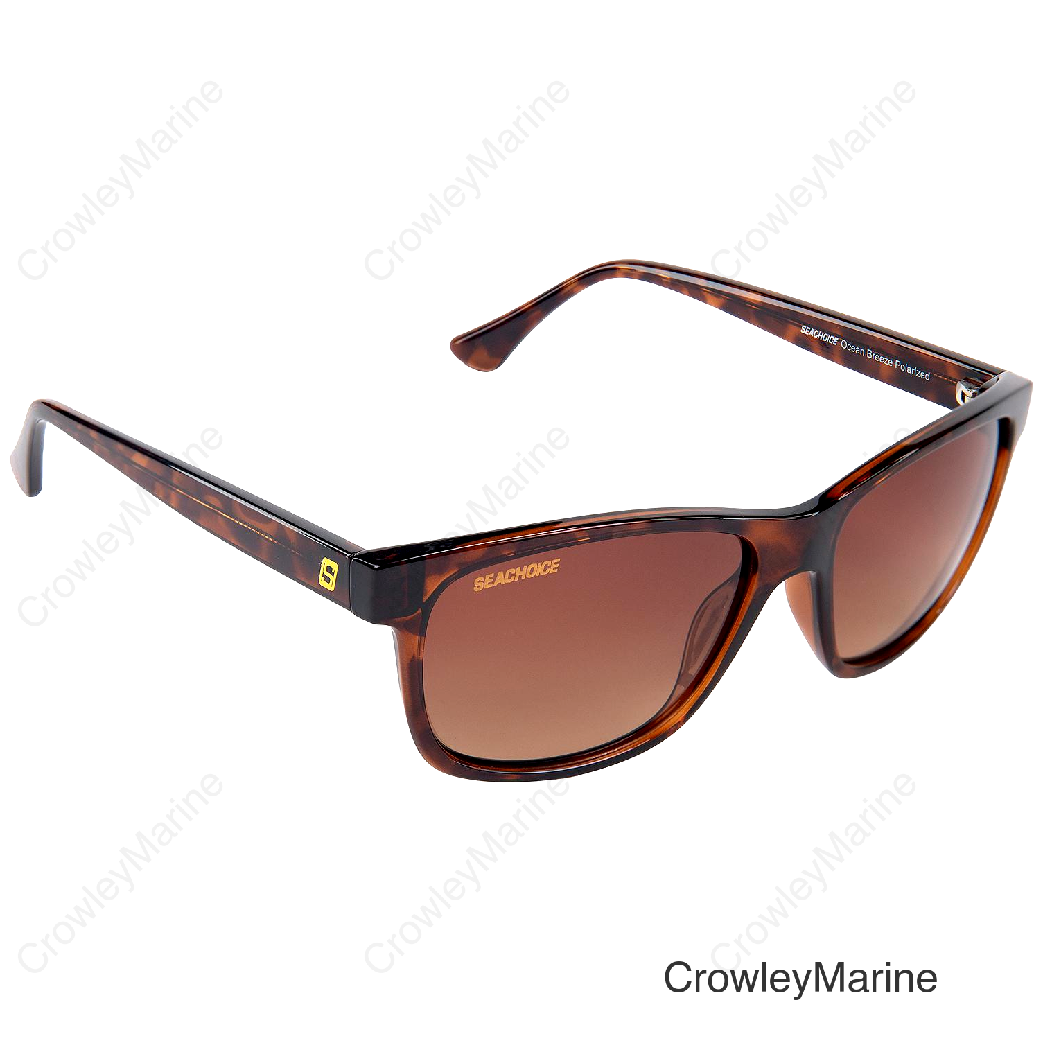 Seachoice 98833 "Oceanbreeze" Polarized Ladies' Sunglasses, Frame: Shiny Tortoise, Lens: Brown Gradient