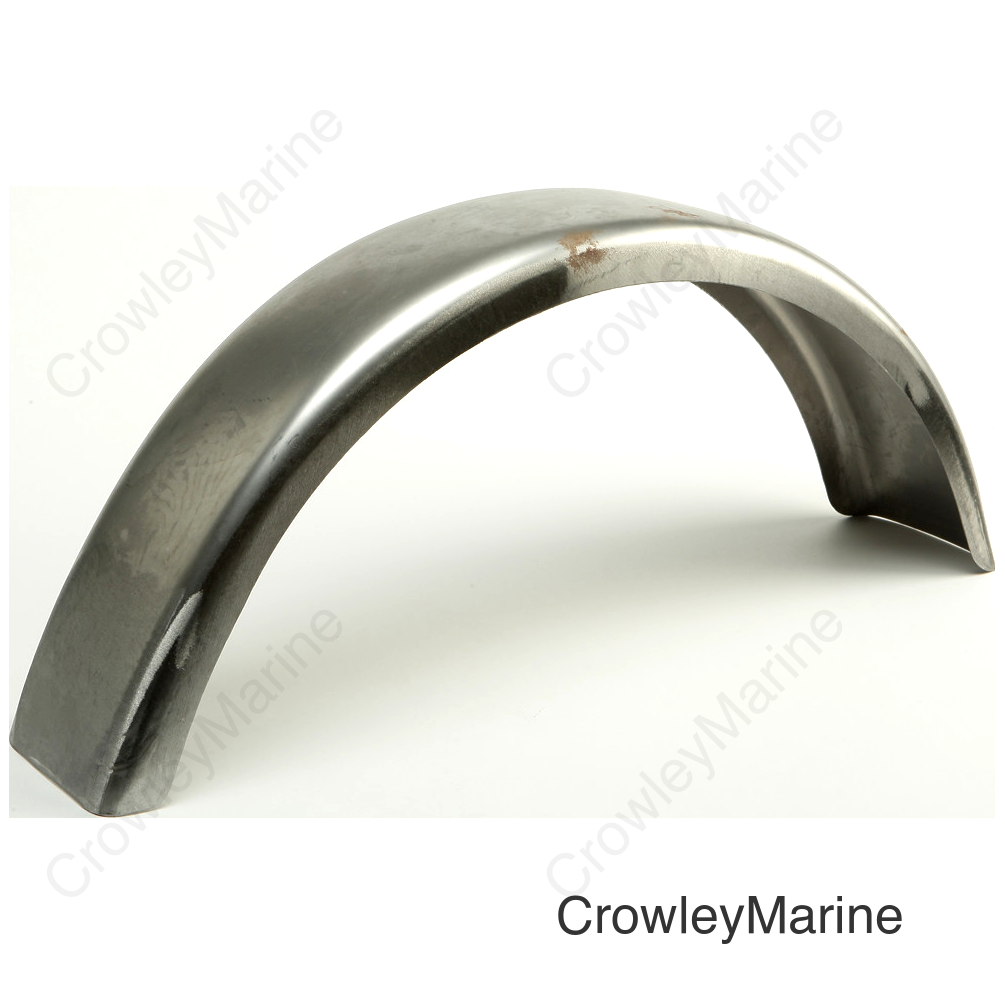 UNIVERSAL FLAT FENDER 6" W/STRAIGHT END