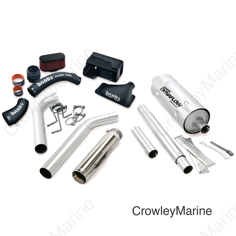 Banks Power 16-17 Ford 6.8L MH-A Stinger Bundle - SS Single Exhaust Right Exit w/ Chrome Tip