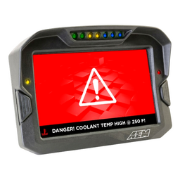 AEM CD-7 Non Logging Race Dash Carbon Fiber Digital Display (CAN Input Only) thumbnail-10