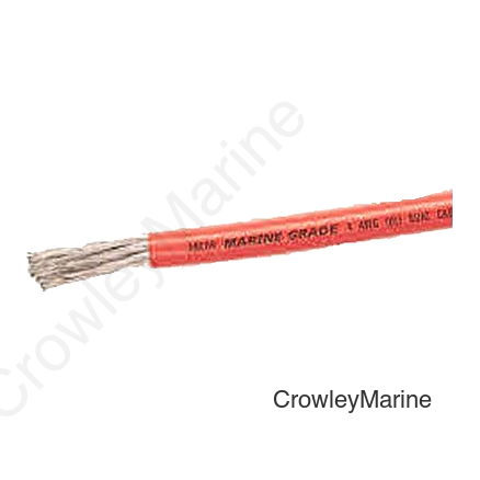 Ancor 112010 Marine Grade™ Tinned Copper Battery Cable, #6 AWG, 100', Black