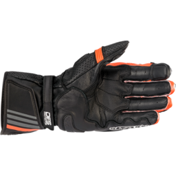 GP Plus R v2 Gloves - Black/Fluo Red - Large thumbnail-0