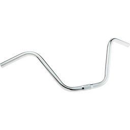 MSW High-Rise Bar 100mm Rise w/ 15d Sweep Black