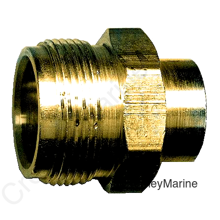 JR Products 07-30145 RV Cylinder Grill Thread Adapter for Hose Connection