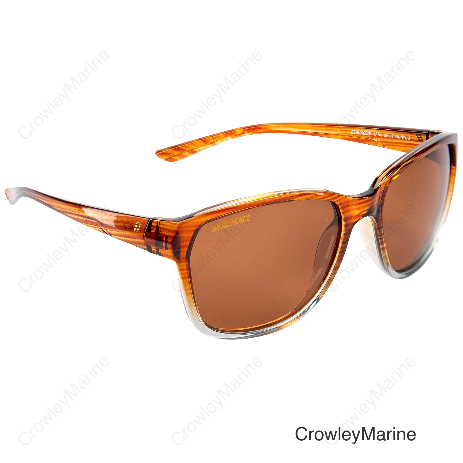 Seachoice 98834 "Mermaid" Polarized Ladies' Sunglasses, Frame: Sandstone Blue Fade, Lens: Amber