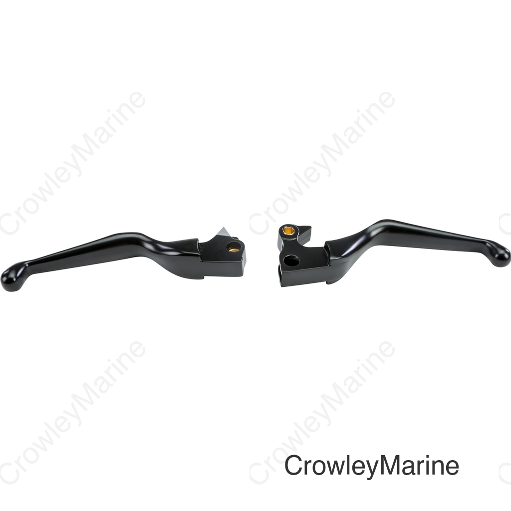 SMOOTH LEVER SET BLACK XL 04-06
