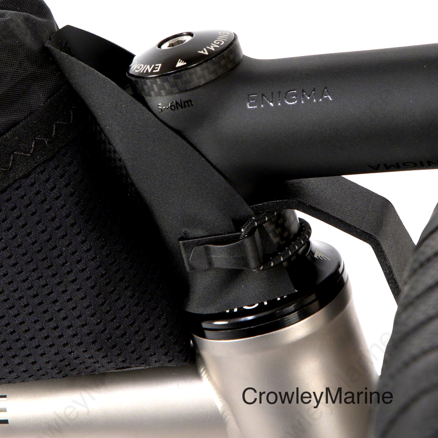 Restrap Race Top Tube Bag - Short Black