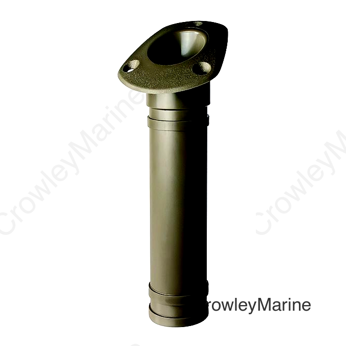 SeaDog 325161 Plastic Flush Mount Rod Holder, Flat Dark Earth