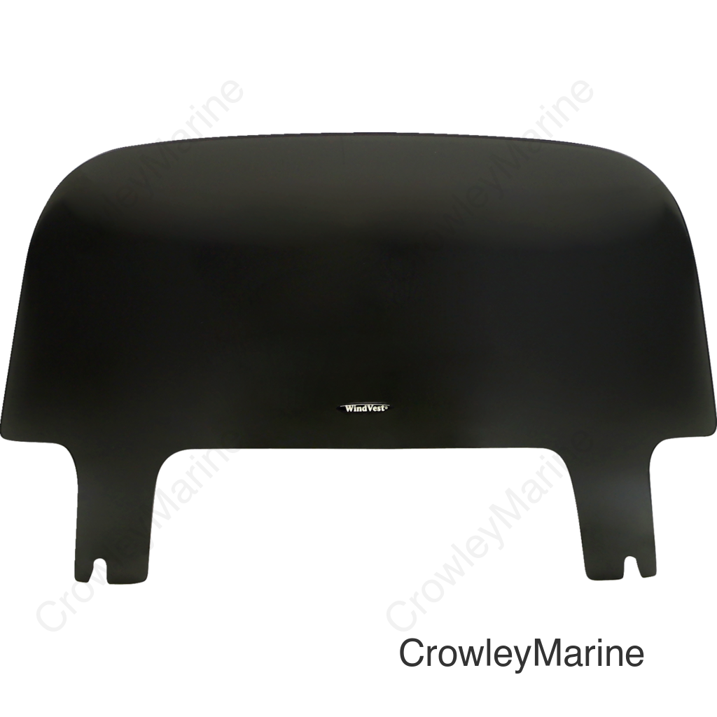 Windshield - 6" - Dark Smoke - FLSB