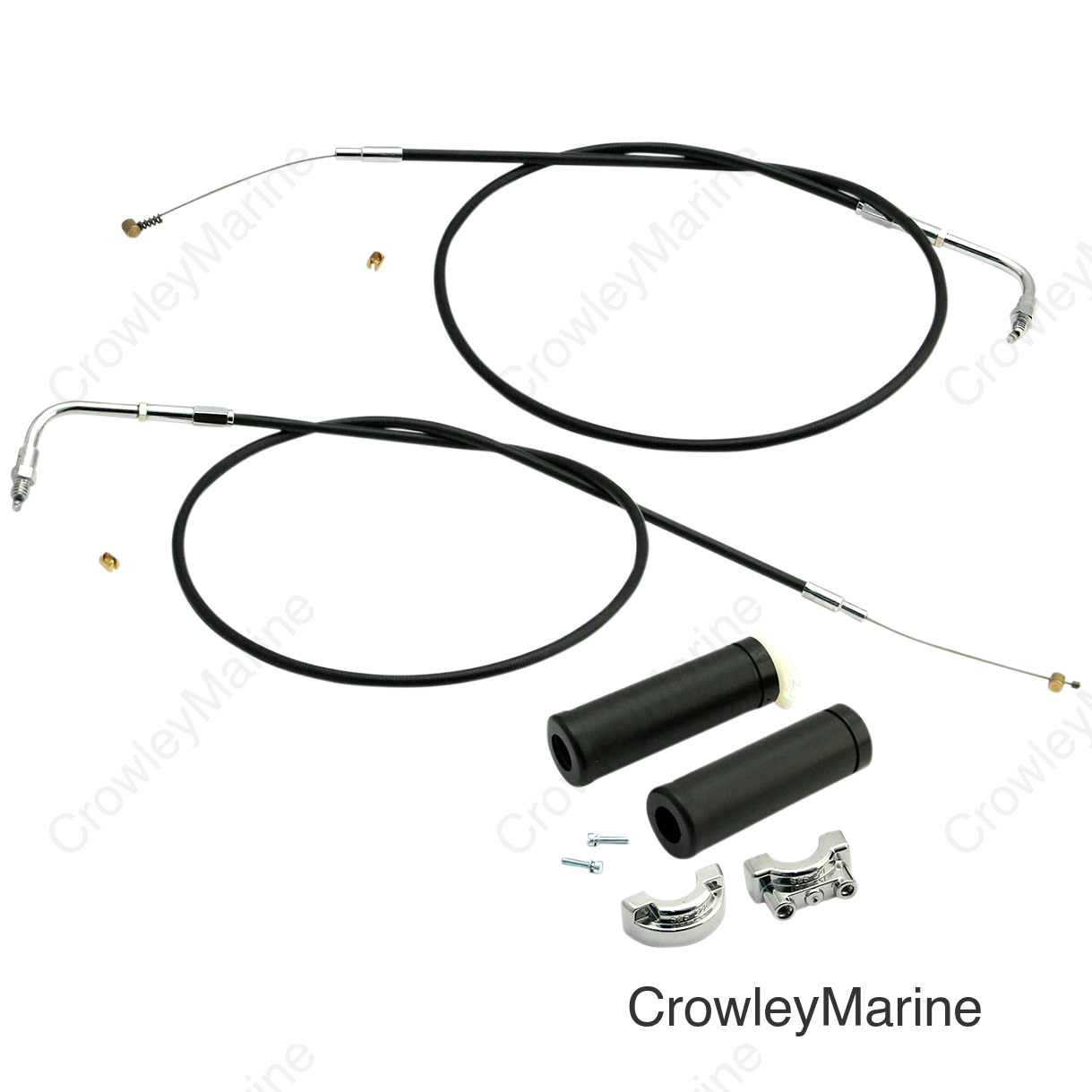 S&S Cycle 1in Handlebars Throttle Assembly Cable - 48in