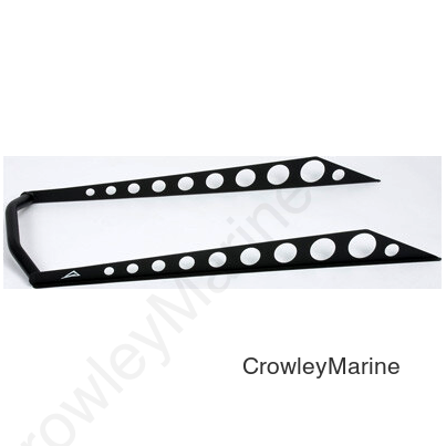 BUMPER REAR S-D XM/XS 174 RASMUSSEN FLAT BLACK