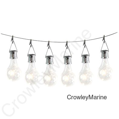 Solar Powered 64 in LED String Lights (22044)