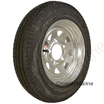530 x 12"; 5-Hole Spoked Rim Load Range C