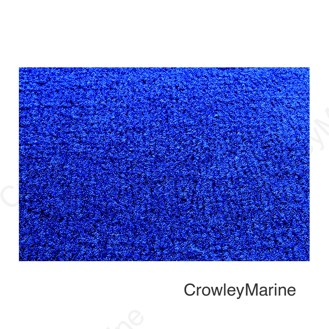 Aggressor Exterior Marine Carpet, Ultra Blue 8' x 25'