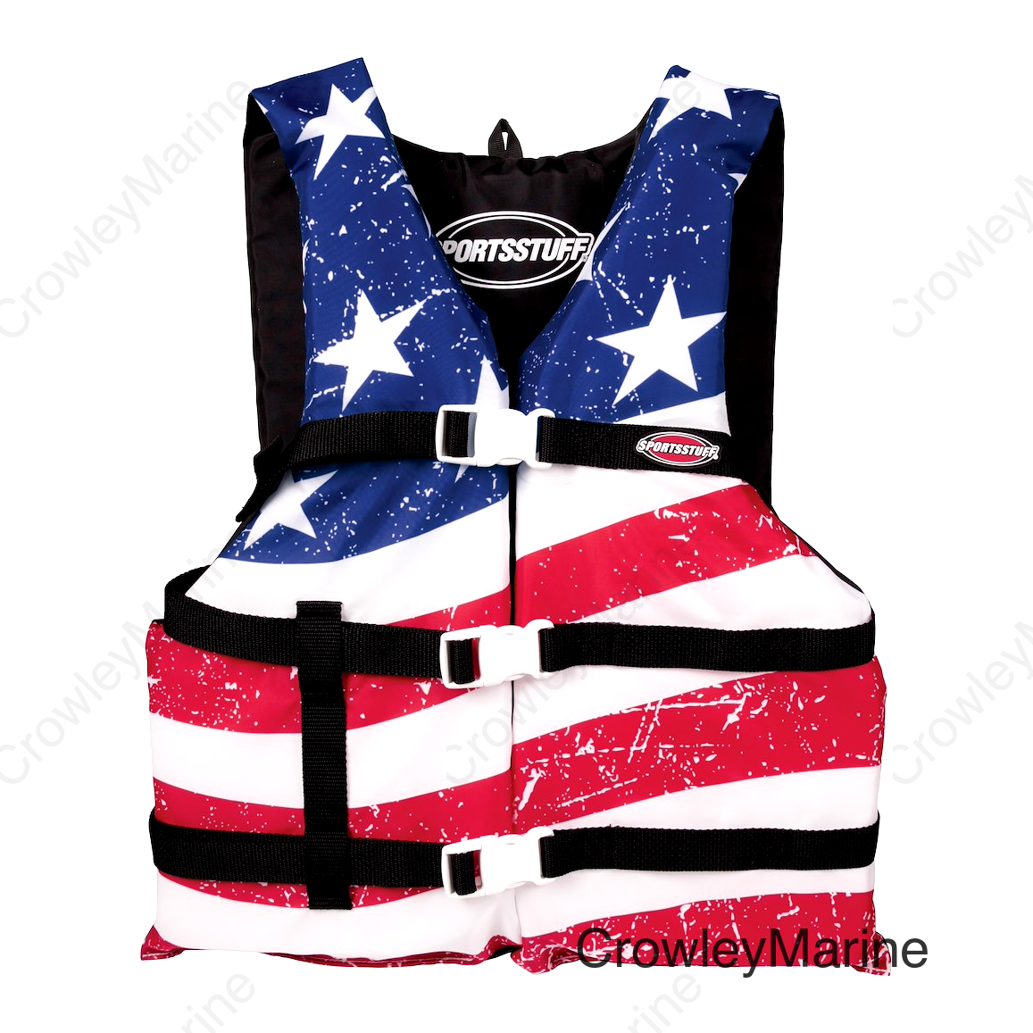 Stars & Stripes PFD Vest - Red/White/Blue - Large