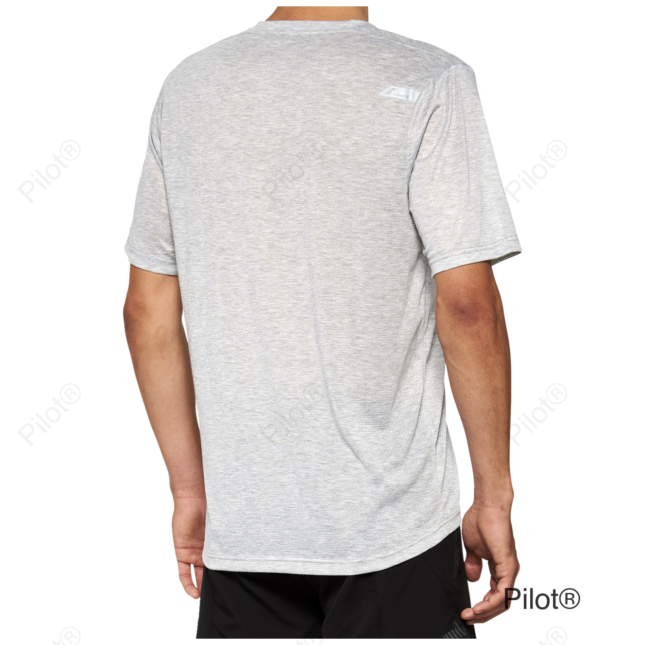 Airmatic Mesh Jersey - Short-Sleeve - Gray - XL