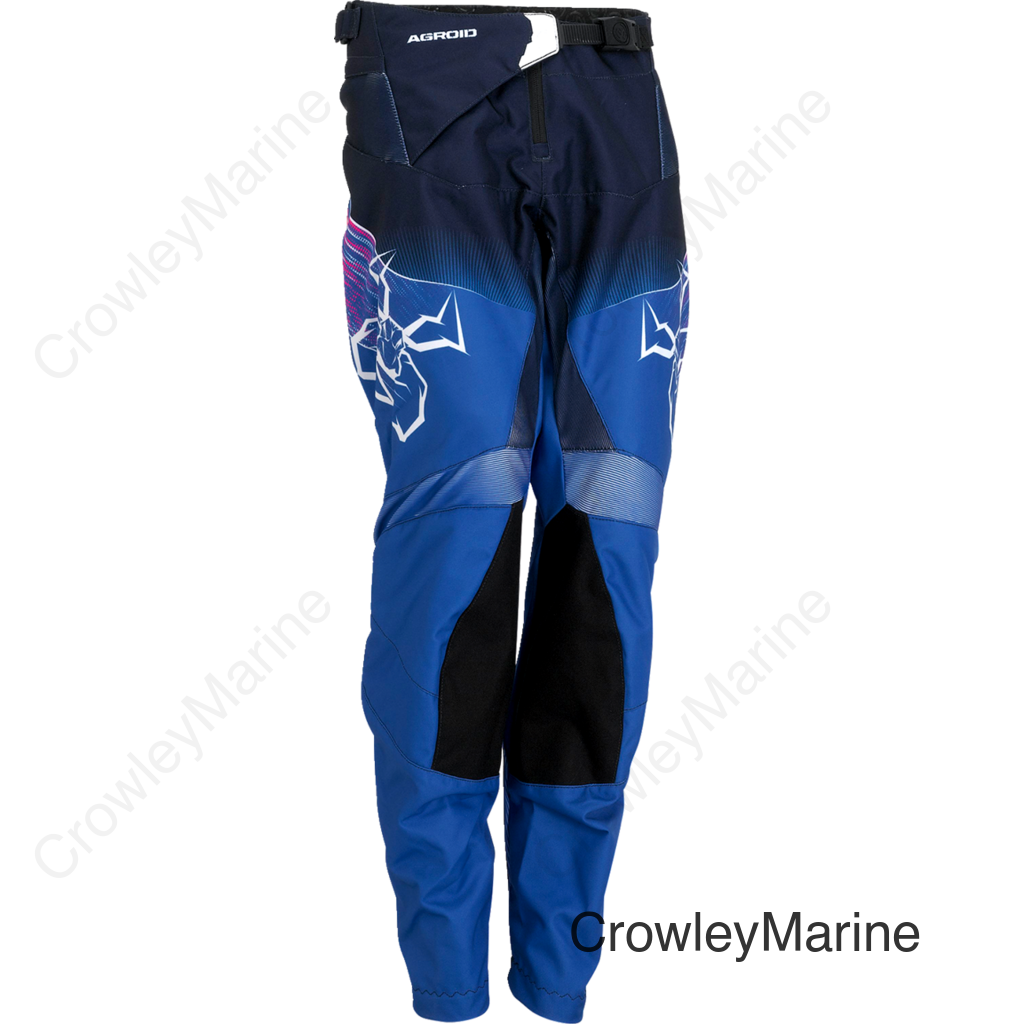 PANT YTH AGRD PK/BL 28