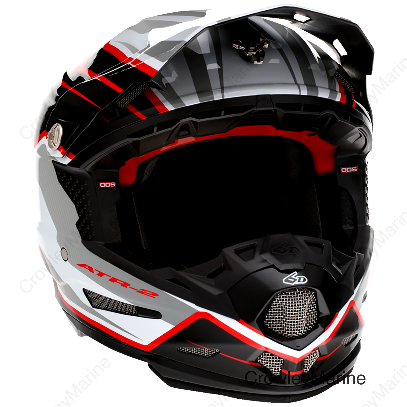 ATR-2 Helmet - Phase - White/Red - XS