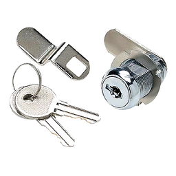 Seachoice Chrome-Plated Steel Cam Lock w/ 2 Matching Keys thumbnail-4