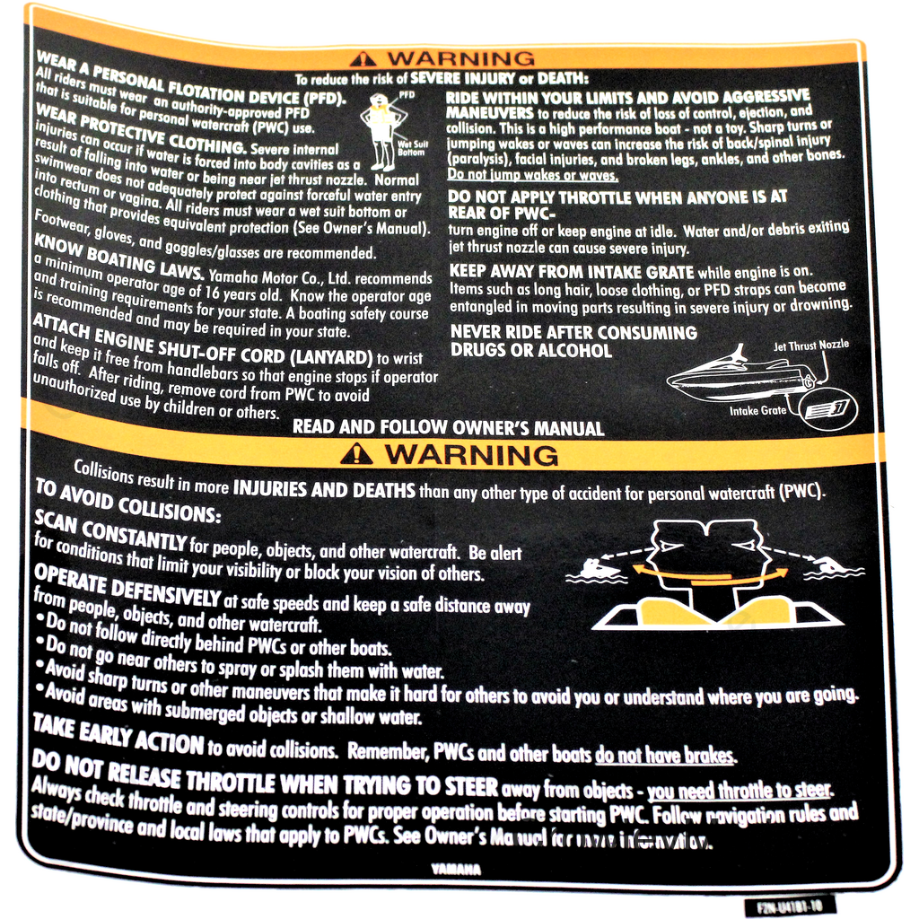 WARNING LABEL