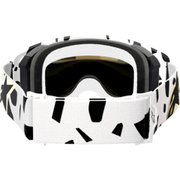 Supertech Goggle - Corp - White/Gold - ABS Vision - Gold Mirror thumbnail-1