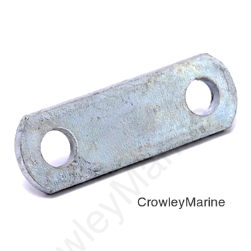 Shackle Strap, 2 5/8" Hole Centers (Qty 4) Galvanized (101565)