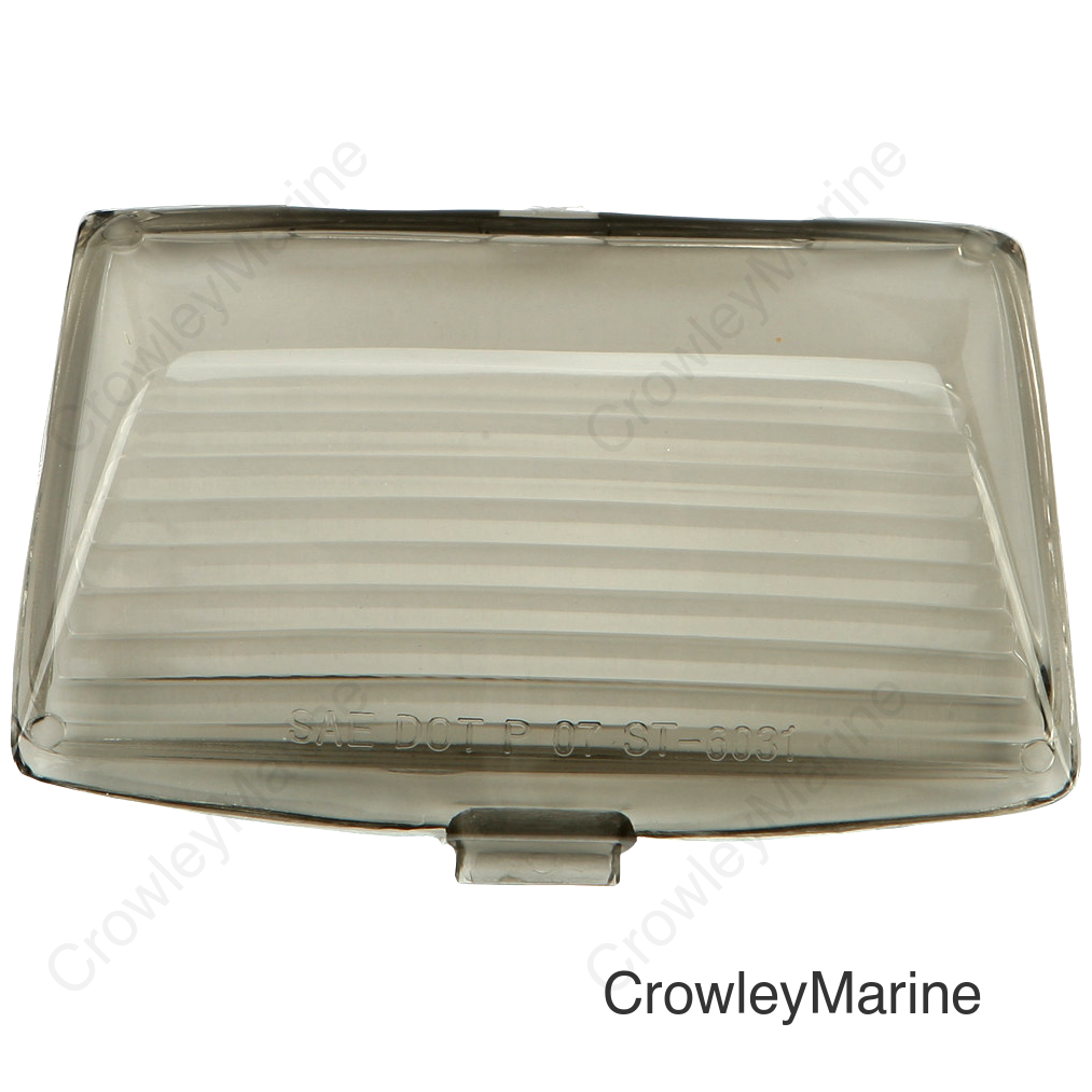 FRONT FENDER TIP LIGHT REPLACEMENT LENS SMOKED