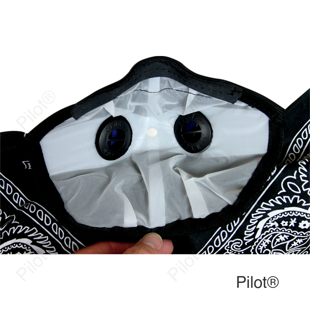 Bandana Dust Mask - Black