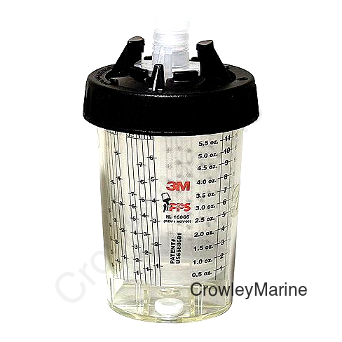 3M 26124 28 oz. H/O Pressure Cup w/o Liner
