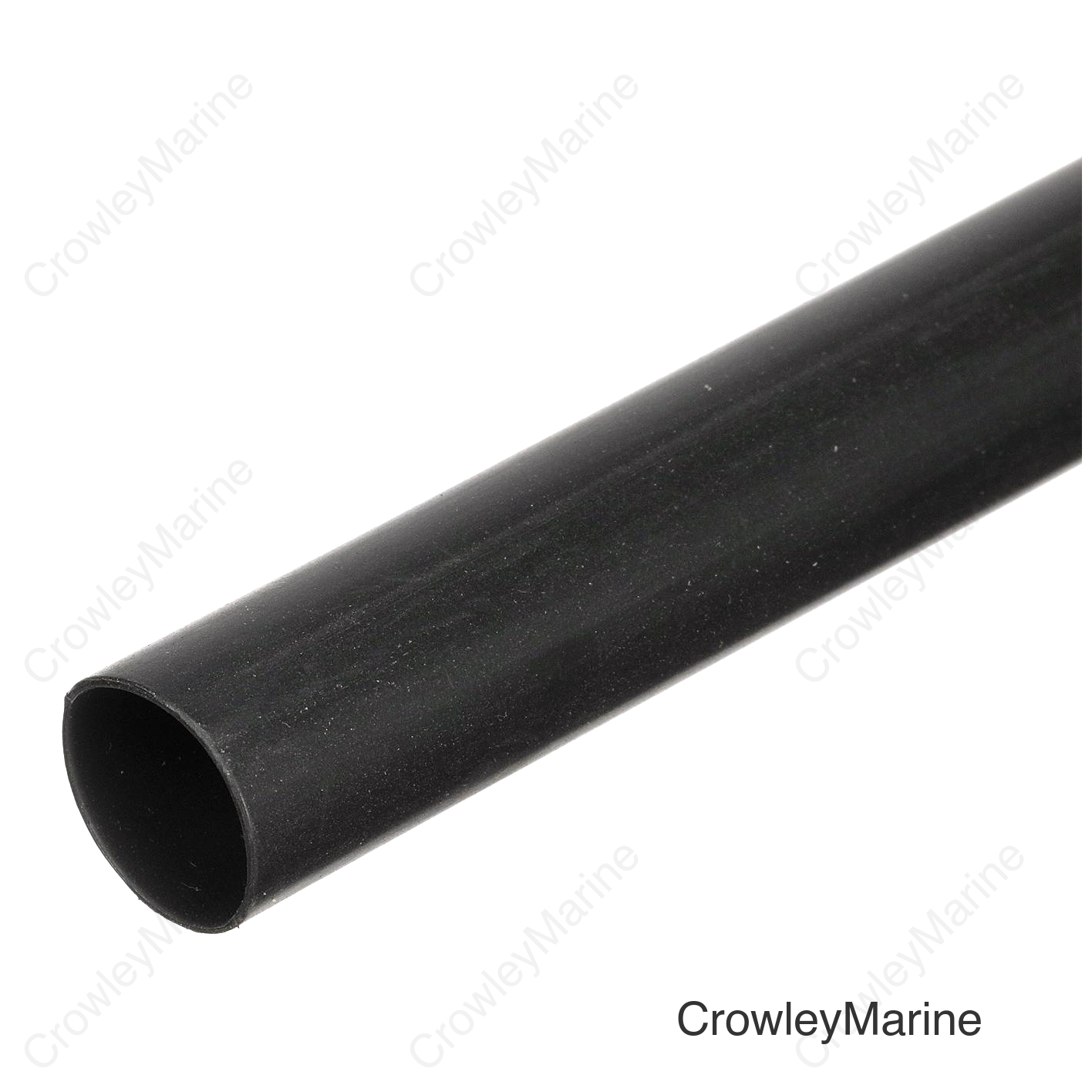 Seachoice Heat Shrink Tubing With Sealant, 48 In., Marine Grade, - 55-110°C Operating Temperature, Black, 1/2 In. X 48 In.