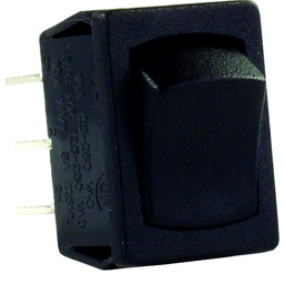 MINI-12V DBL P ON/O0W BK