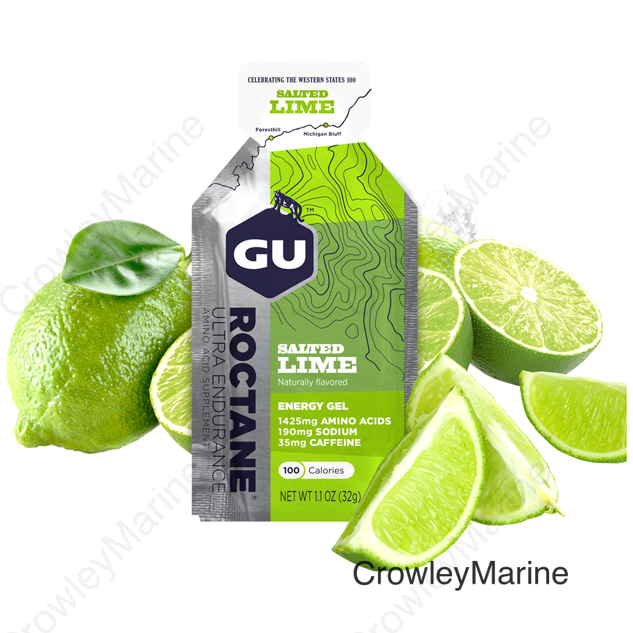GU Roctane Energy Gel - Salted Lime Box of 24