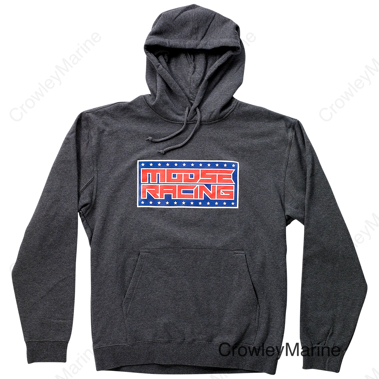 HOODY SPANGLED GY MD